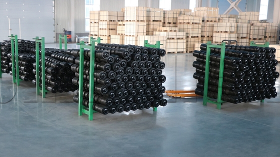Rouleau de convoyeur personnalisé de diamètre 50-219 mm avec roulements SKF/FAG
